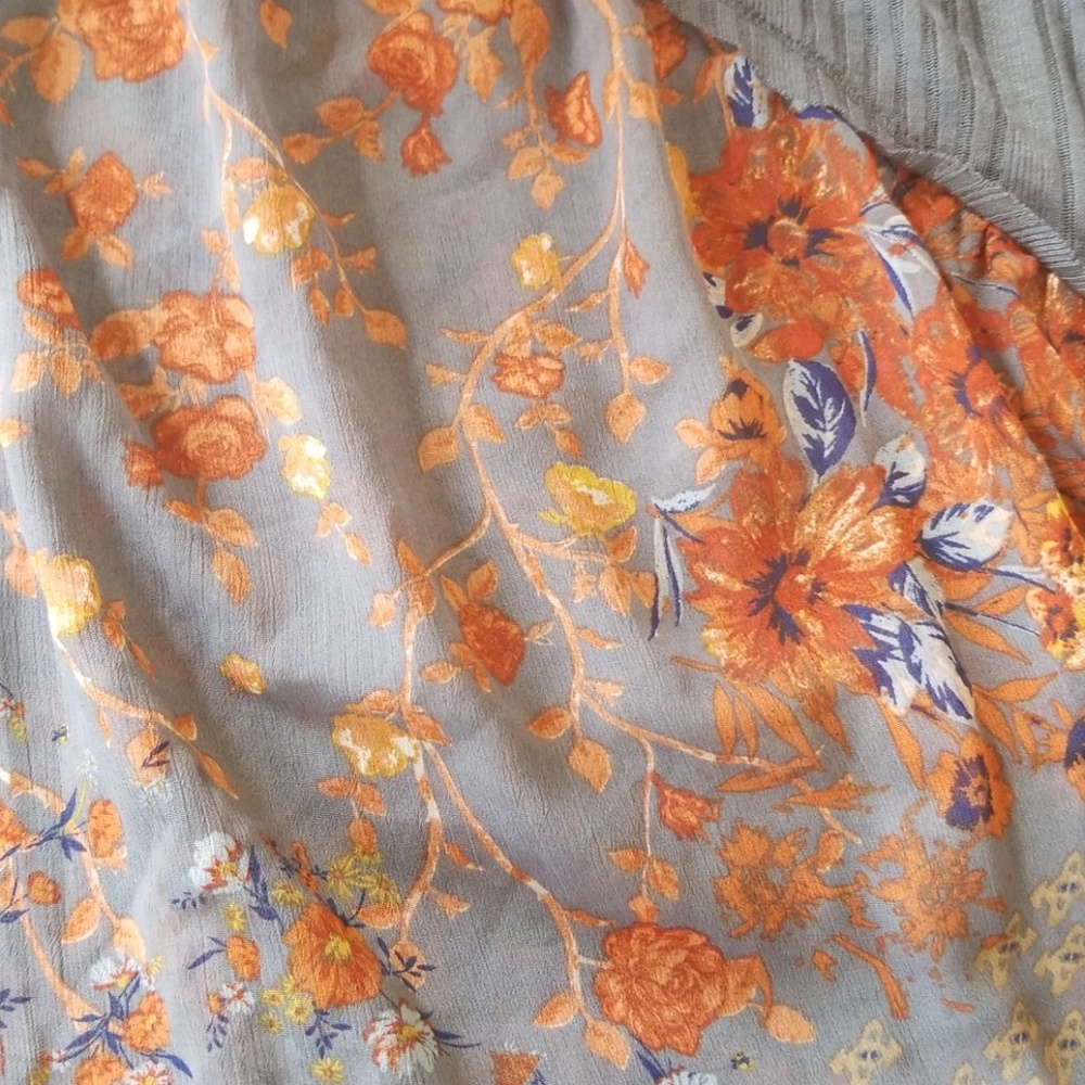 Floral Deconstructed Top